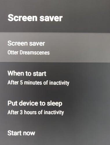 So fügen Sie Ihrem Android TV einen Bildschirmschoner hinzu