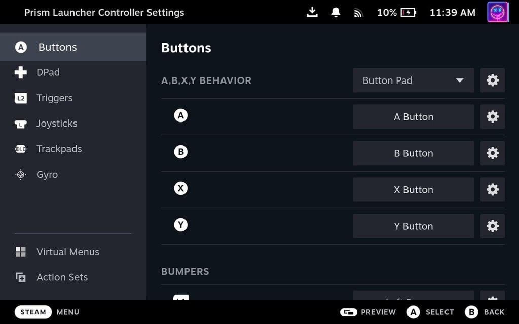 How to Use Nintendo Controls on Steam Deck
