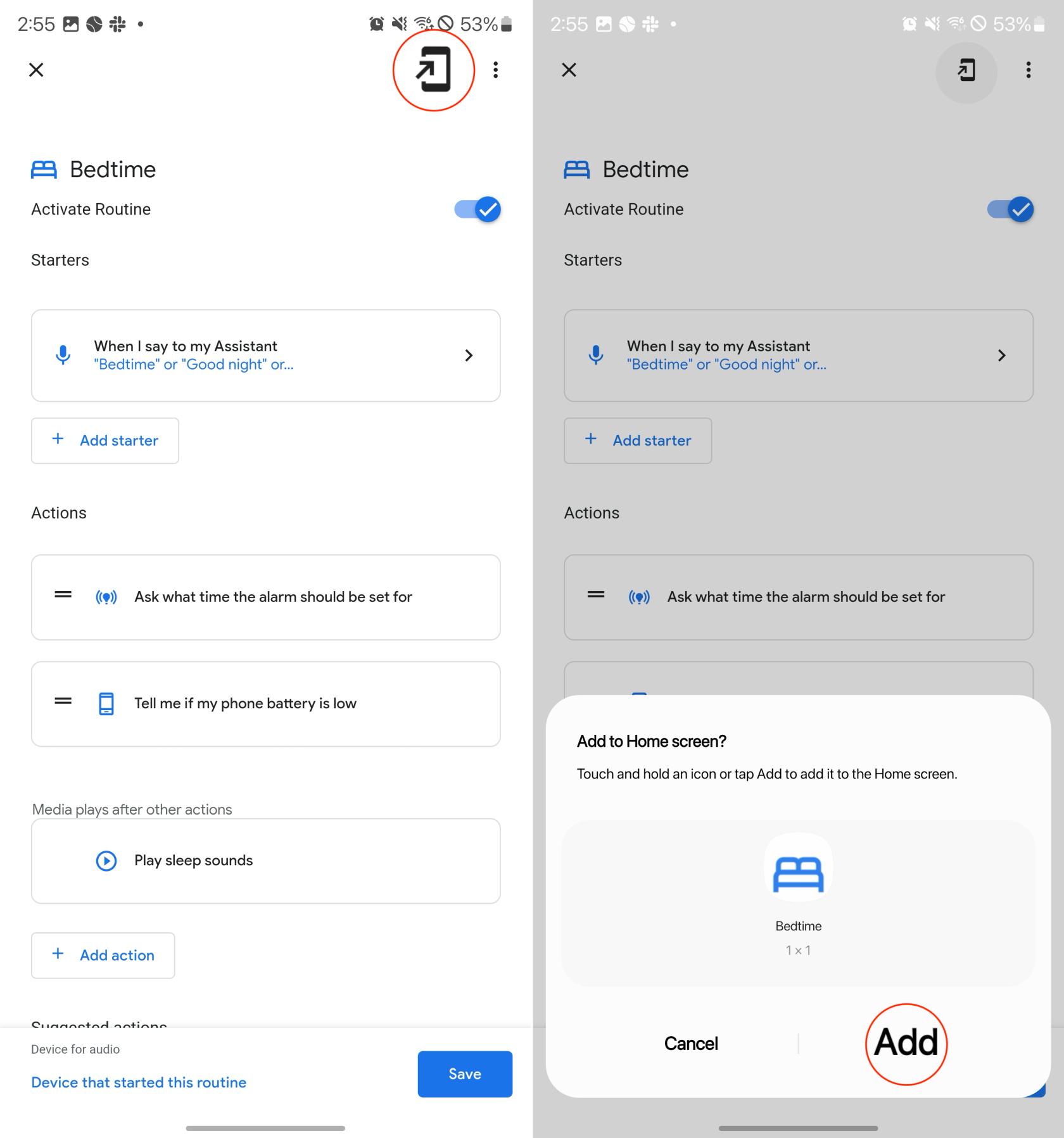 So verwenden Sie Google Assistant-Routinen auf Android