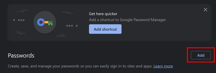 Hoe u wachtwoorden kunt opslaan in Google Chrome