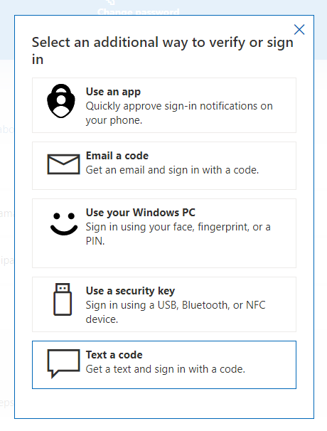 Microsoft 365 の 2 要素認証を変更する方法