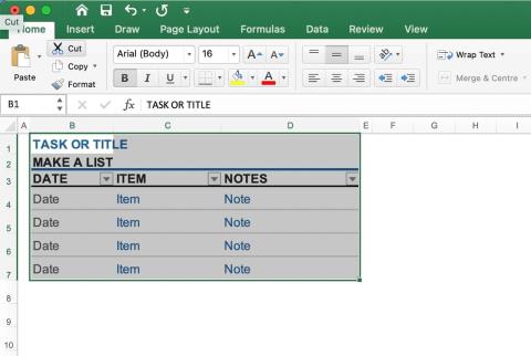 Como inserir uma planilha do Excel em um documento do Word