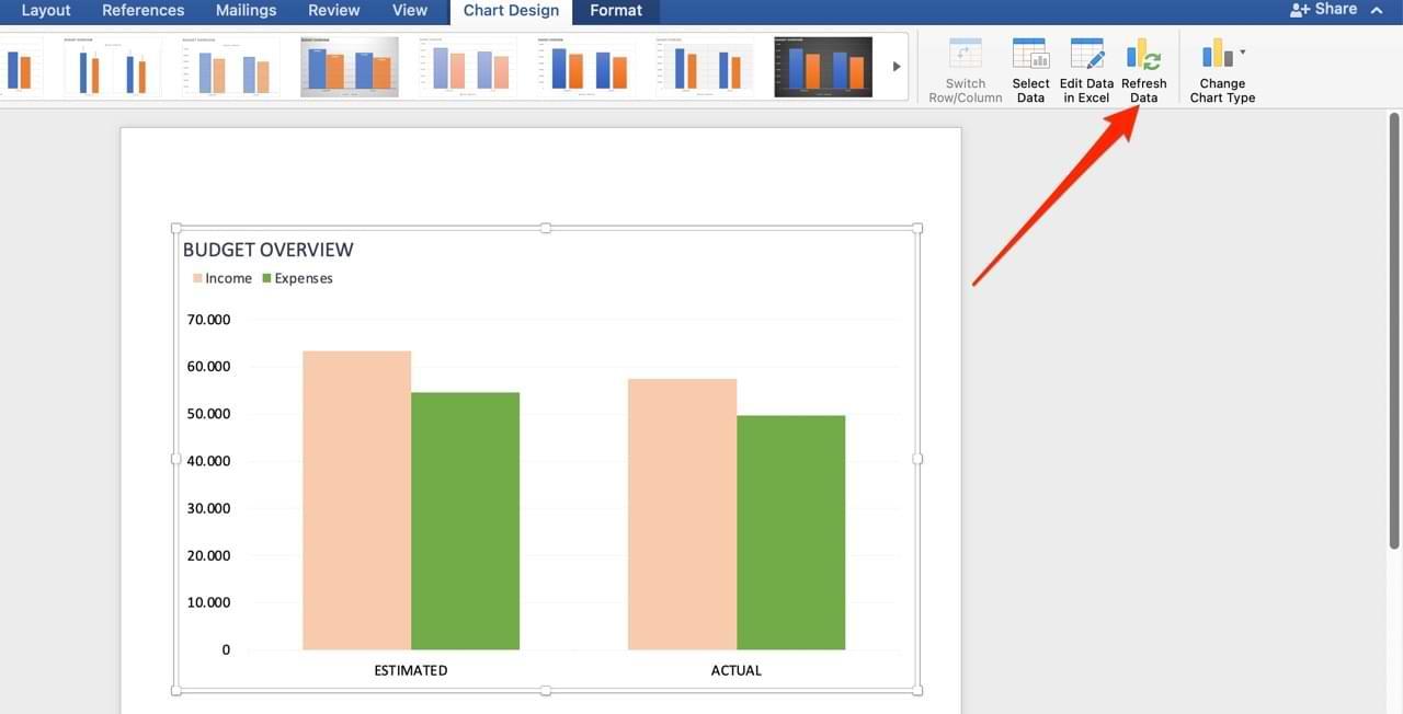 So fügen Sie eine Excel-Tabelle in ein Word-Dokument ein