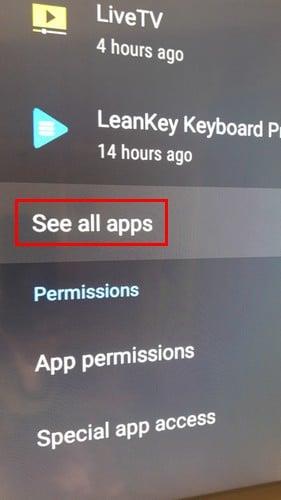 Android TV: So überprüfen Sie den App-Speicher