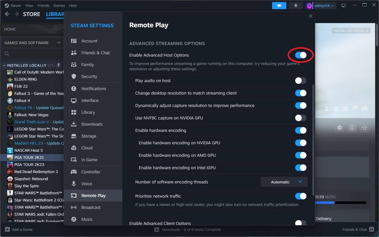 Steam Deck: So spielen Sie remote von Ihrem Computer aus