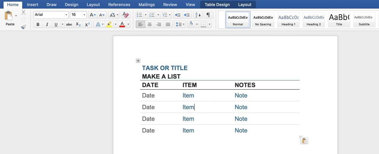 So fügen Sie eine Excel-Tabelle in ein Word-Dokument ein