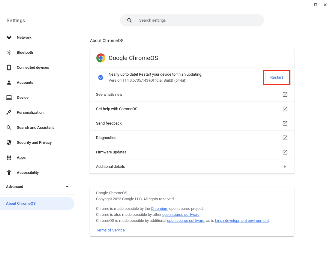 Chromebook이 켜지지 않는 이유