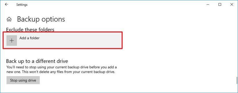 How to use File History to backup files on Windows 10