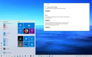 Comment réinitialiser correctement une application sur Windows 10