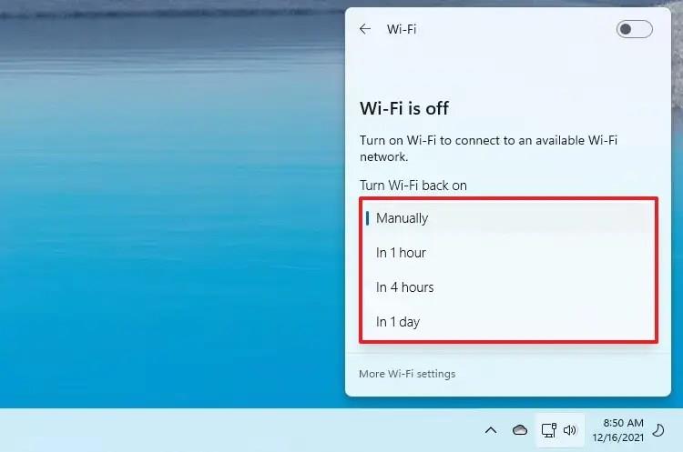 How to quickly enable or disable Wi-Fi connections on Windows 11