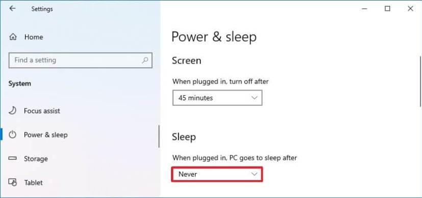 HOW TO CHANGE SLEEP POWER SETTINGS ON WINDOWS 10