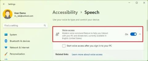 Comment activer et utiliser Voice Access sur Windows 11 22H2