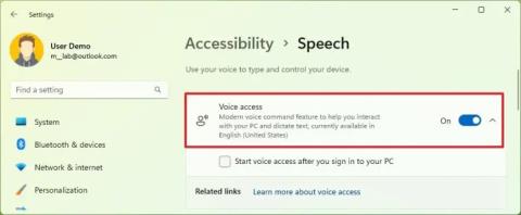 วิธีเปิดใช้งานและใช้งาน Voice Access บน Windows 11 22H2