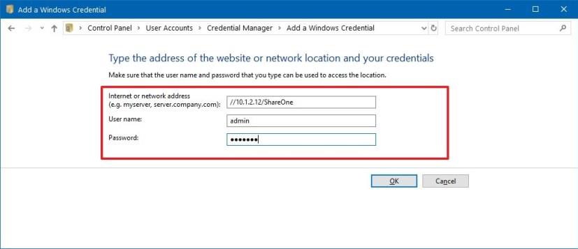 How to use Credential Manager on Windows 10