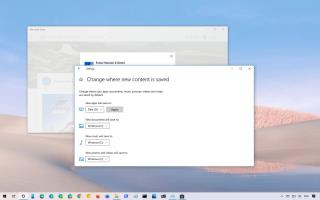 Cum să schimbați locația implicită de instalare a aplicațiilor și a jocurilor pe Windows 10