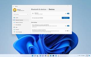 Windows 11 で Bluetooth Swift ペアを有効にする方法