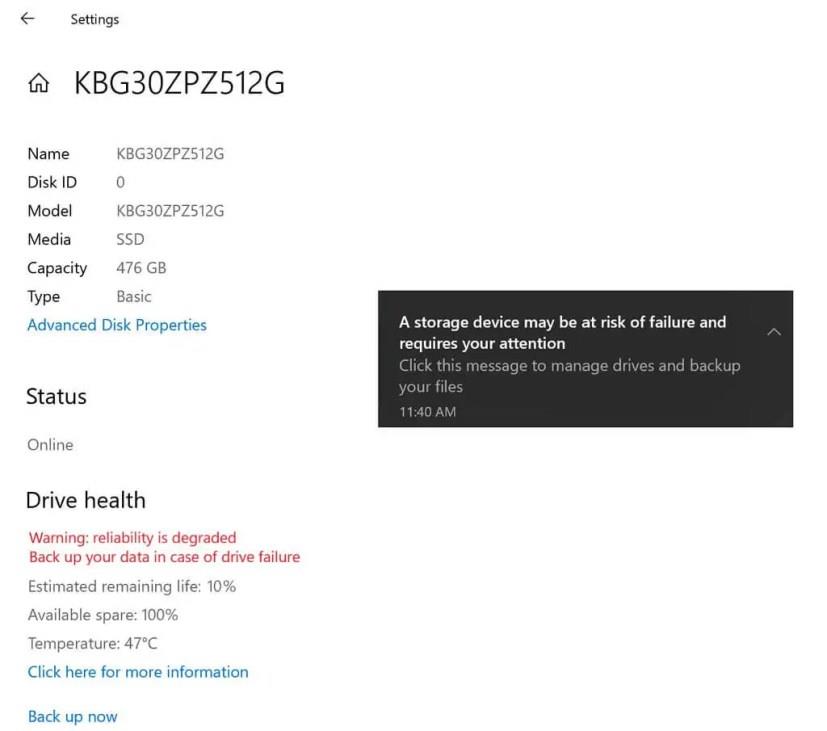 How to check hard drive health on Windows 11