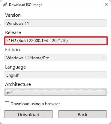 How to download Windows 11 ISO file