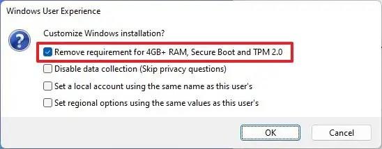 How to create bootable USB drive for Windows 11 with Rufus