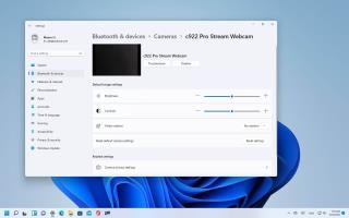 Bagaimana untuk menukar tetapan kamera pada Windows 11