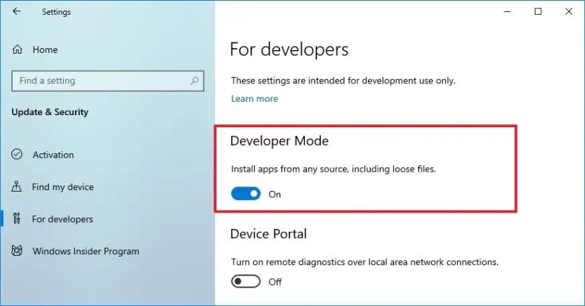 How to install unsigned Windows 10 apps using PowerShell