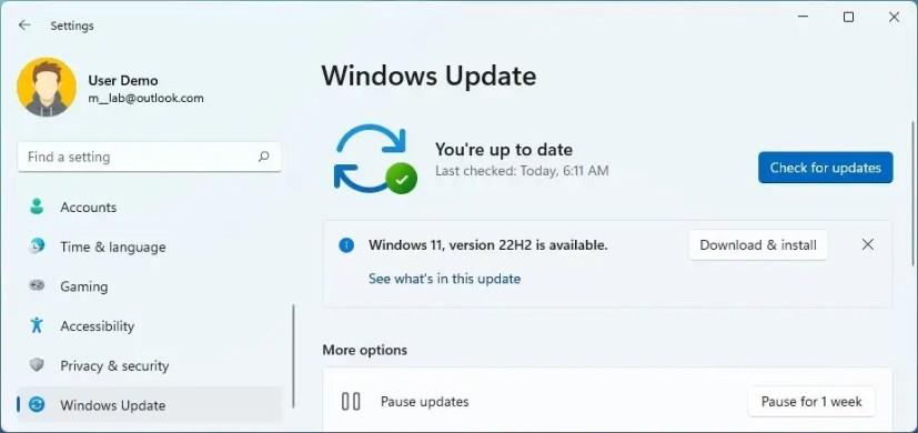 How to upgrade to Windows 11 22H2