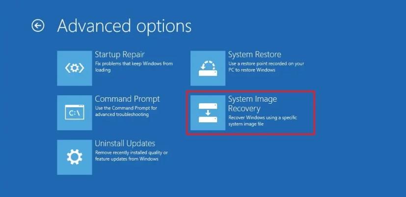 How to create system image backup on Windows 10