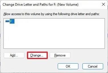 How to change drive letter on Windows 11