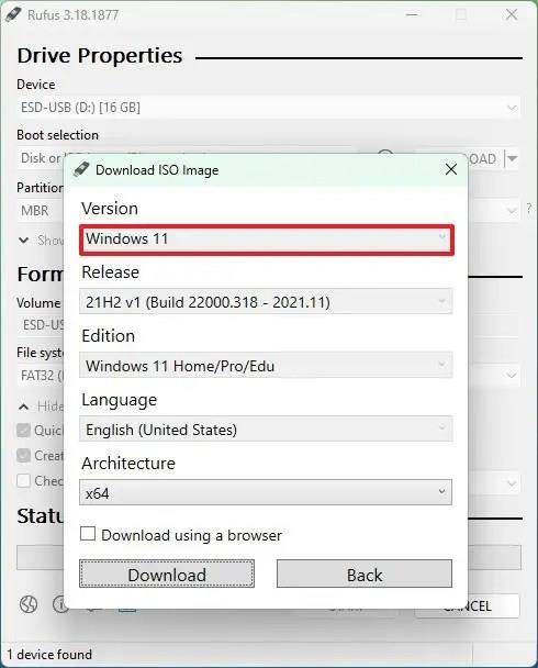 How to download Windows 11 22H2 ISO file