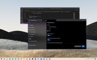 Windows Terminalinde karanlık tema nasıl etkinleştirilir