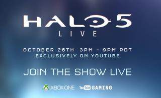 Lễ kỷ niệm ra mắt Halo 5: Guardians sẽ phát trực tiếp trên YouTube