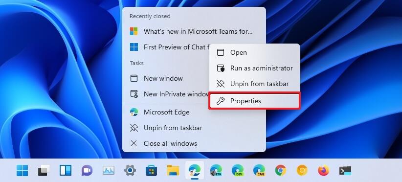 How to open Microsoft Edge always InPrivate mode on Windows 11