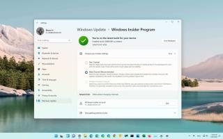 Windows 11 maintenant disponible dans le canal bêta