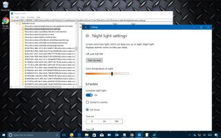 Bagaimana untuk menetapkan semula tetapan cahaya malam untuk menyelesaikan masalah kelabu pada Windows 10