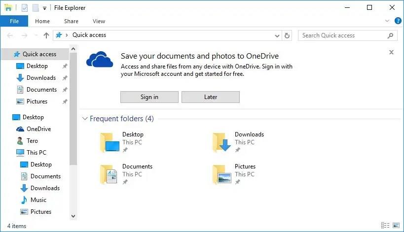 File Explorer may show ads on Windows 11