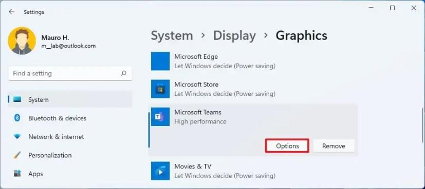 How to set default GPU for apps on Windows 11