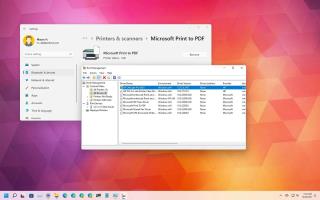 Bagaimana untuk mengalih keluar pemacu pencetak pada Windows 11