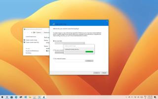 Cara membuat sandaran imej sistem pada Windows 10