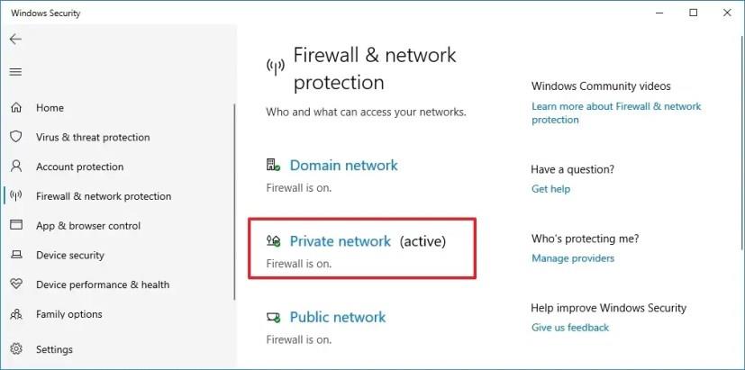 How to disable firewall on Windows 10