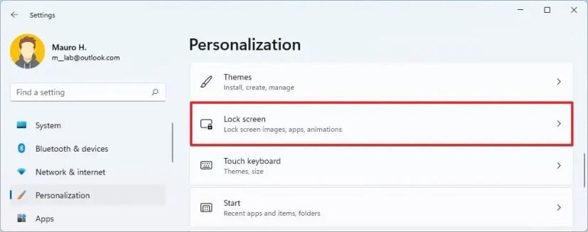 How to change Lock screen wallpaper on Windows 11