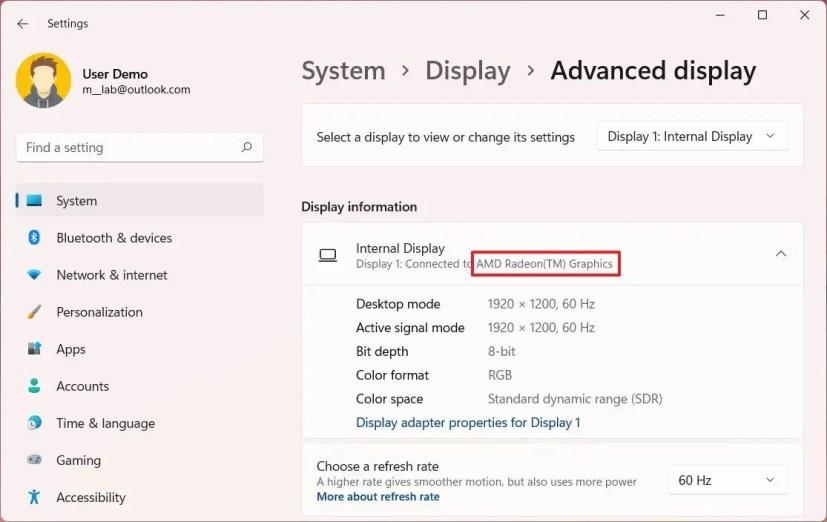 How to check what GPU your PC has on Windows 11