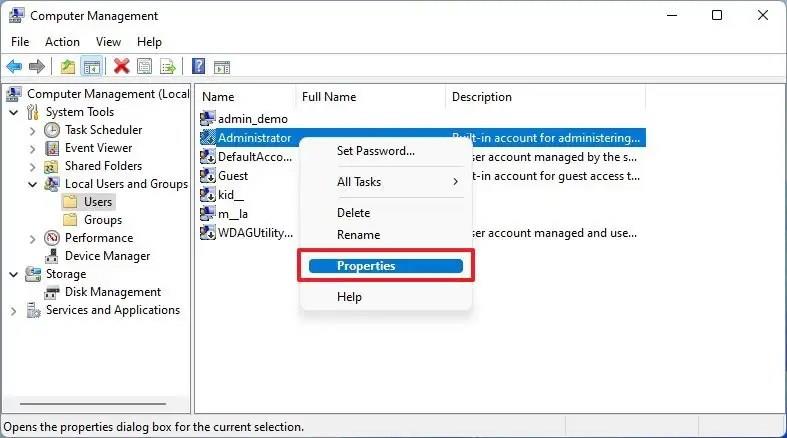 How to enable Administrator account on Windows 11