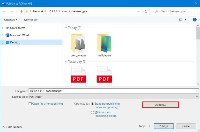 How to password protect PDF documents on Microsoft Word