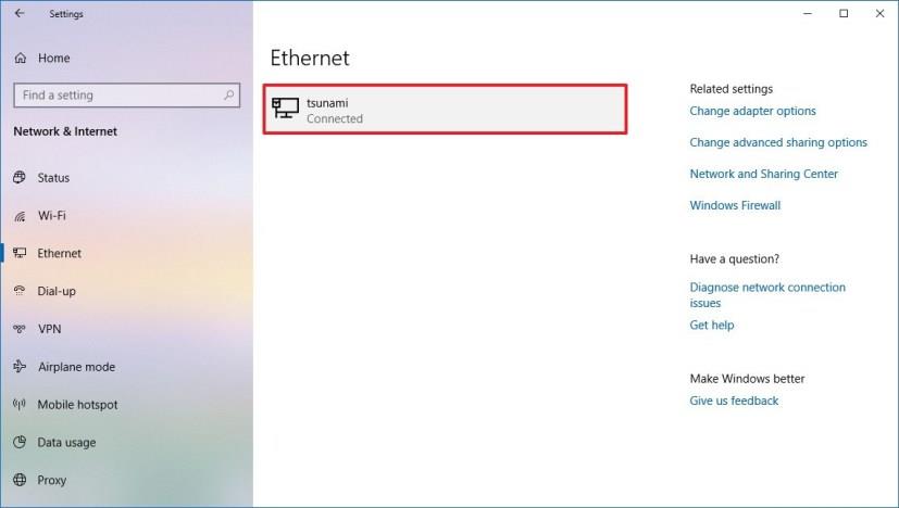 How to set a static IP address on Windows 10