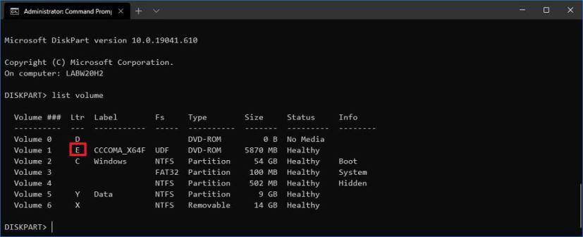 How to create Windows 10 bootable USB with Command Prompt
