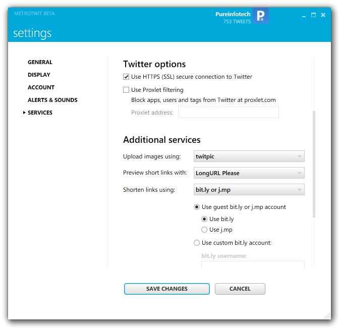 MetroTwit, the most elegant native Twitter client for Windows