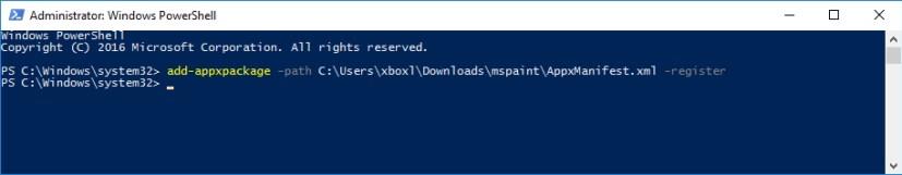 How to install unsigned Windows 10 apps using PowerShell