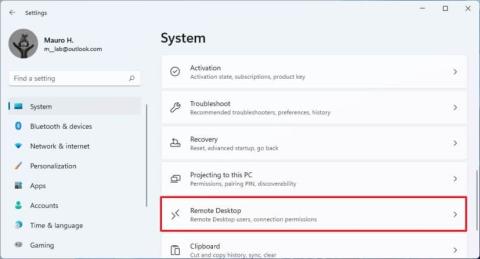 Comment activer le bureau à distance sur Windows 11