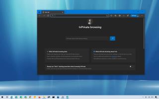 Come aprire sempre la modalità Microsoft Edge InPrivate su Windows 10