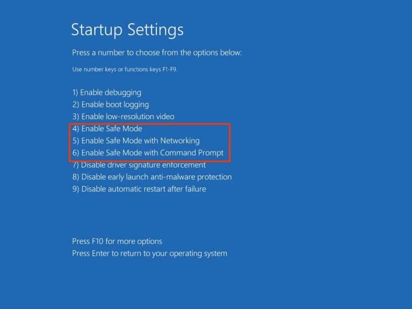 How to boot in Safe Mode on Windows 10